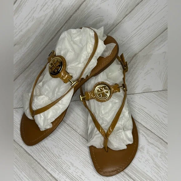Tory Burch Women's Tan Sandals - Picture 2 of 5